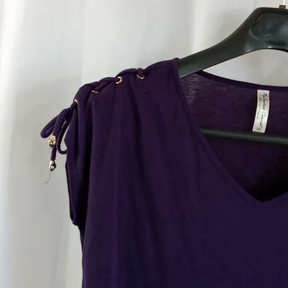 Per Seption Concept size medium purple shirt * - Picture 2 of 9